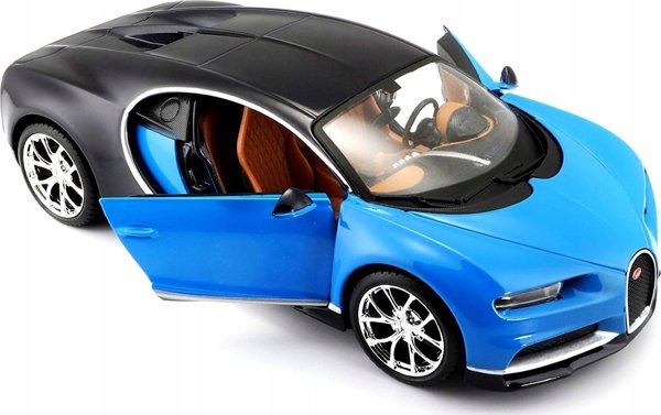 Μοντέλο Maisto σύνθετο Bugatti Chiron μπλε-μαύρο