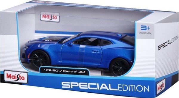 Maisto MAISTO 31512 Chevrolet Camaro ZL1 2017 μπλε 1:24