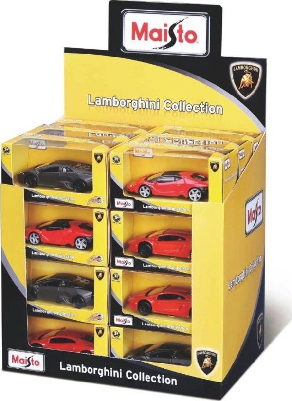 Σετ Maisto, Maisto, Συλλογή Lamborghini, Ανάμεικτα, Παιχνίδι Αυτοκίνητο, 24 τεμ Για Αγόρια