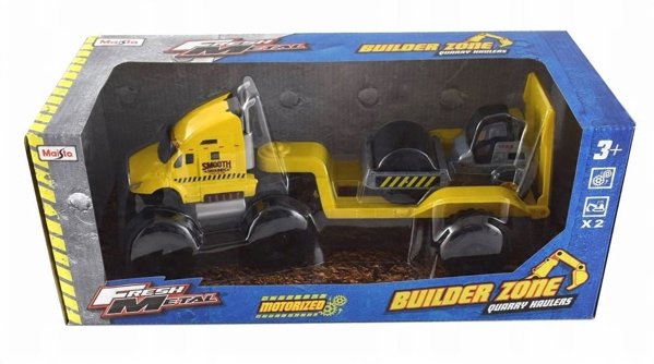 MAISTO DIE CAST auto model Builder Zone Quarry Haulers, 21219