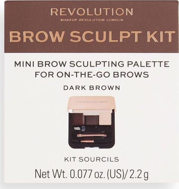 MAKE UP REVOLUTION Brow Sculpt Kit Dark (7376408) 7502097 5057566176408