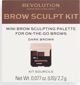 MAKE UP REVOLUTION Brow Sculpt Kit Dark (7376408) 7502097 5057566176408