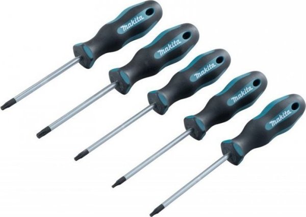 Makita Σετ Κατσαβιδιών 6 Τεμαχίων T5, Επαγγελματικά Εργαλεία Χειρός
