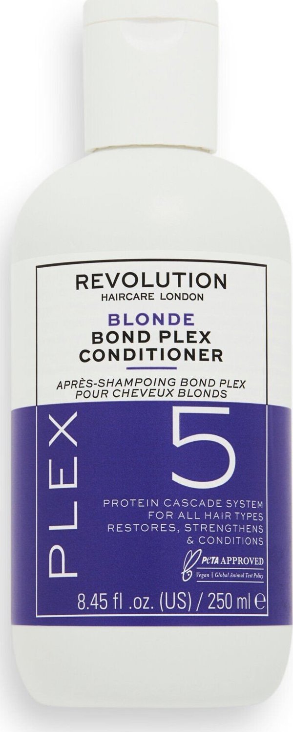 MAKE UP REVOLUTION Conditioner Plex 5 Blonde Bond Plex για ξανθά μαλλιά 250ml
