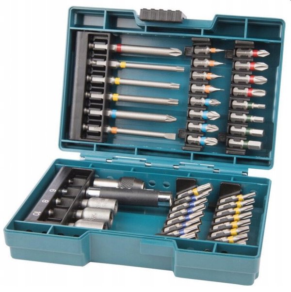 Makita E-25096 Bit-Set mit Ratschengriff 44-tlg