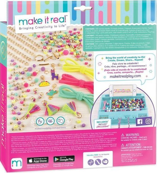 Δημιουργήστε το Real Neo-Brite Chains & Charms σετ για τη δημιουργία βραχιολιών