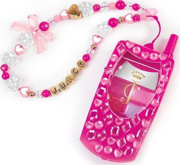 Make it real MAKE IT REAL Juicy Couture Dial Up the Style Lip Gloss Phone and DIY Lanyard