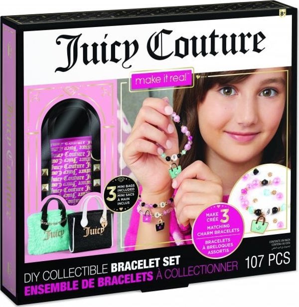 Make it real MAKE IT REAL Juicy Couture 3 handbag and bracelet large set