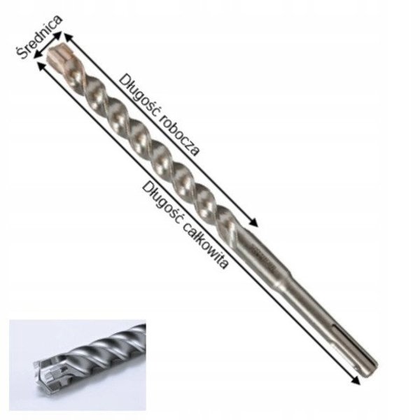 Makita MAKITA CHISEL SDS+ 60x250mm FOR HR3000C, HK0500 ...