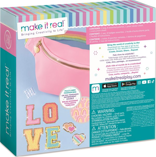 MAKE IT REAL Σετ DIY Τσάντα Μόδας με Κομμάτια