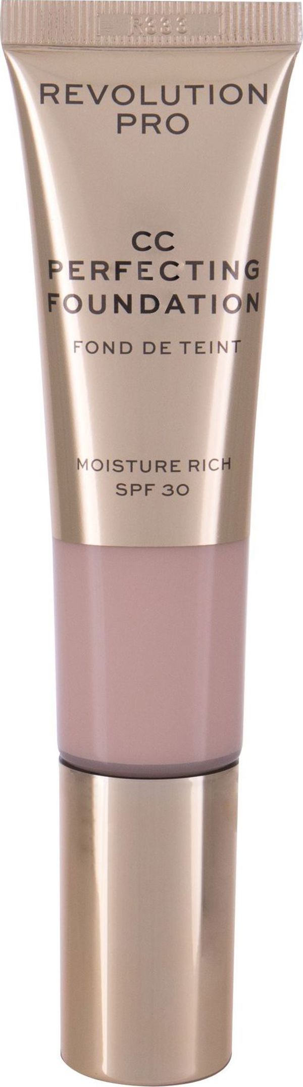 Makeup Revolution Pro CC Perfecting Foundation SPF30, Απόχρωση F0.5, 26ml