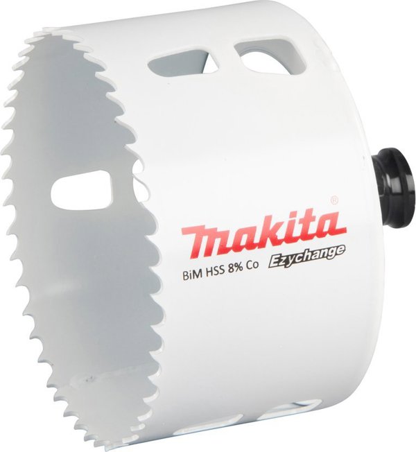 Ποτηροτρύπανο MAKITA BIM HSS-Co 8% 86mm EZYCHANGE ΜΕΤΑΛΛΟ, ΧΑΛΥΒΑΣ, ΑΛΟΥΜΙΝΙΟ, ΞΥΛΟ, PVC