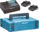 Makita Energy Kit 197658-5, Σετ Φόρτισης με 2 Μπαταρίες 2Ah BL1021B και Ταχυφορτιστή DC10SB
