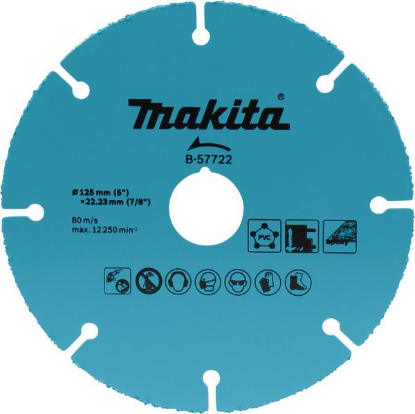 Λεπίδα Καρβιδίου Βολφραμίου MAKITA 125X22.23MM