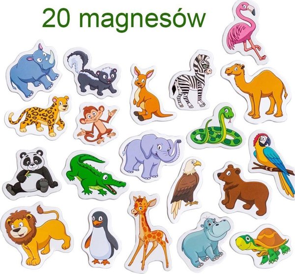 Maksik Magnets Zoo MV 6032-01