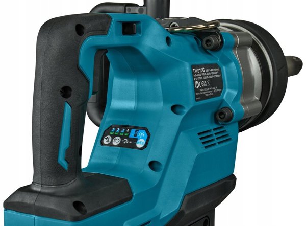 MAKITA IMPACT WRENCH 40V XGT TW008GT201 4000Nm 1" 2x5.0Ah RING