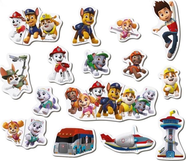 Maksik Magnets Paw Patrol 20 τμχ Fun adventure ML4034-01 10613776 4820215153812