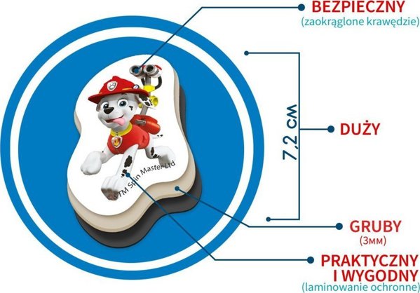 Maksik Magnets Paw Patrol 20 τμχ Fun adventure ML4034-01 10613776 4820215153812