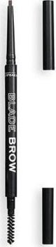 Makeup Revolution Makeup Revolution Relove Blade Brow Pensil - dwustronna kredka do brwi  Brown 1szt