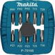 Makita Makita Bit Box P-70166 10pc PH PZ - P-70166