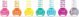 Make it real MAKE IT REAL Rainbow Days of the week Nail Polish, 7 pcs