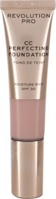 Makeup Revolution Revolution PRO CC Perfecting Foundation F3, Κρεμώδες Make-up Υψηλής Κάλυψης με SPF, 26ml
