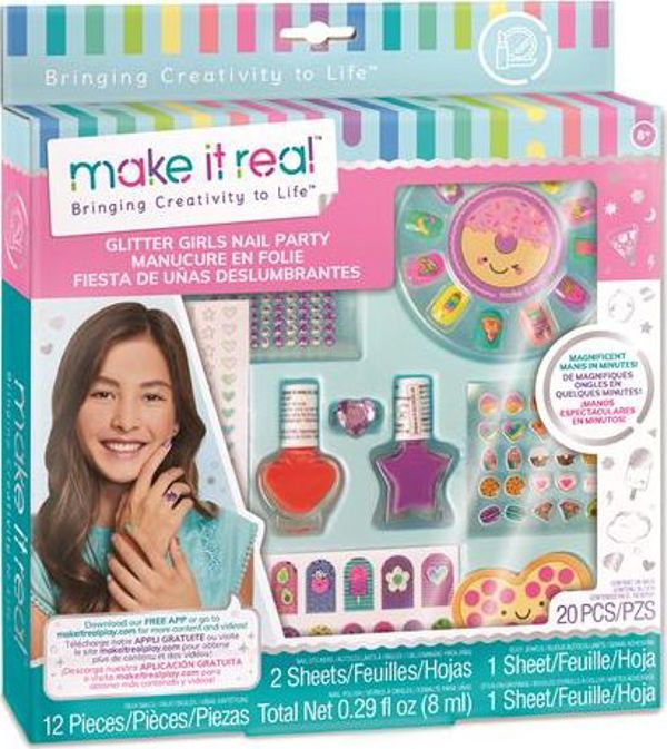Make it real Make it real - Σετ μανικιούρ Glitter Girl Party