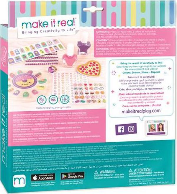Make it real Make it real - Σετ μανικιούρ Glitter Girl Party