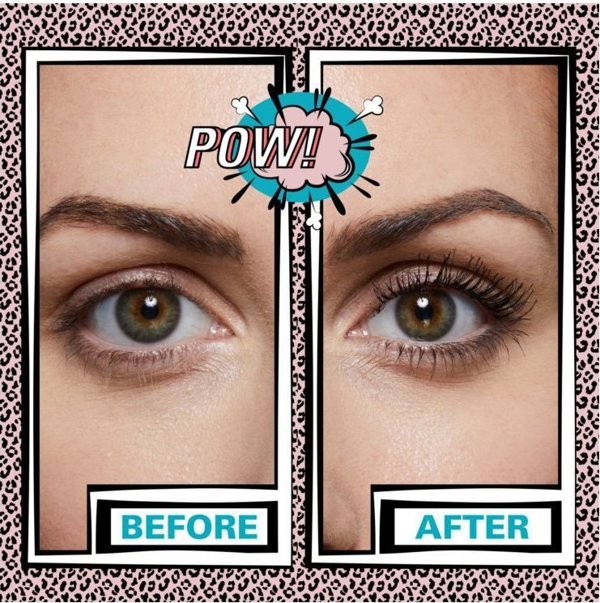 MAKE UP REVOLUTION Μάσκαρα για βλεφαρίδες 5D Lash Pow - Μαύρη 12,2ml