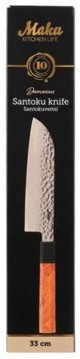 Maku Damascus santoku peilis