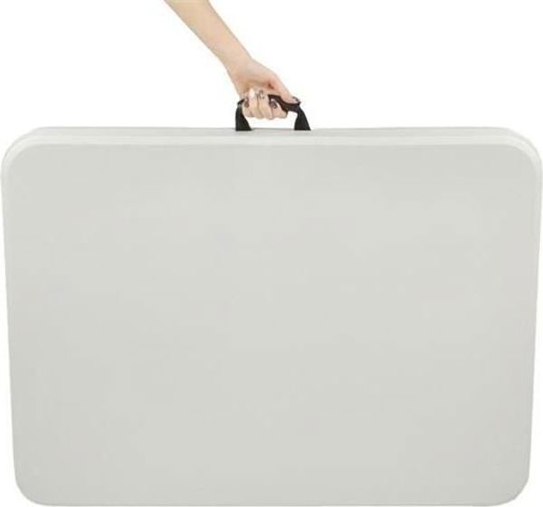 Πτυσσόμενο τραπέζι κήπου Malatec 180cm + 2 πάγκοι