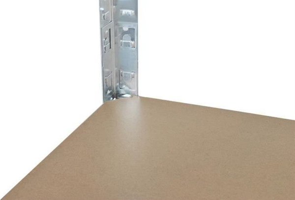 Malatec Ράφι Αποθήκης Μεταλλικό, 150x75x30 cm, Ασημί, Αντοχής 175kg