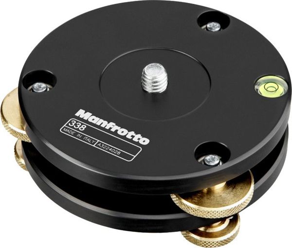 Προσαρμογέας ακριβούς επιπέδωσης Manfrotto MN338 (338)