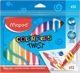 Maped Κηρομπογιές Twist περιστρεφόμενες 12 χρώματα MAPED