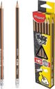 Μολύβι με γόμα Blackpeps HB (12τμχ) Maped