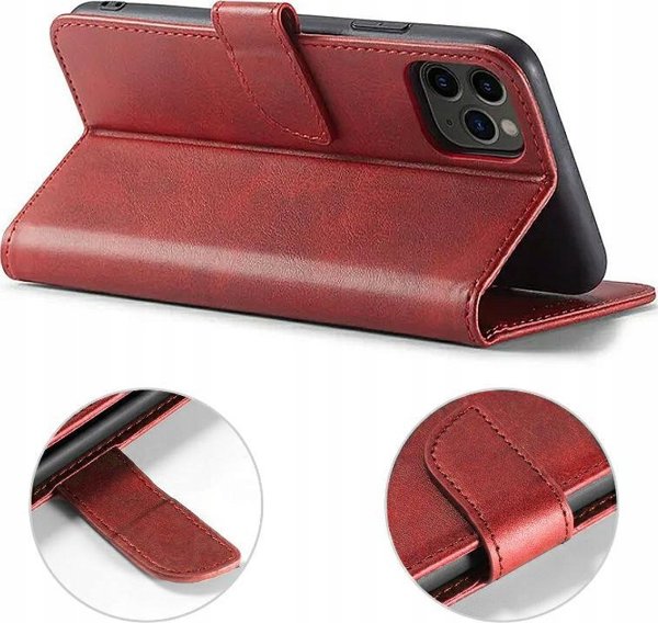 Marv Etui Marv Wallet Oppo A79 5G κόκκινο/κόκκινη θήκη βιβλίου
