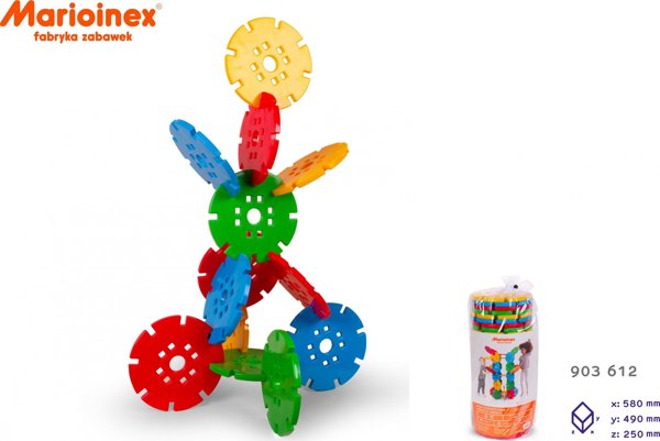 Marioinex Marioinex Mega ΚΛΟΚΙ ΚΥΚΛΟΙ διδακτικά δημιουργικά