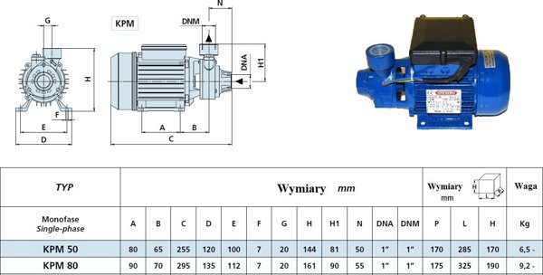 Marina PUMP KPM50 550W