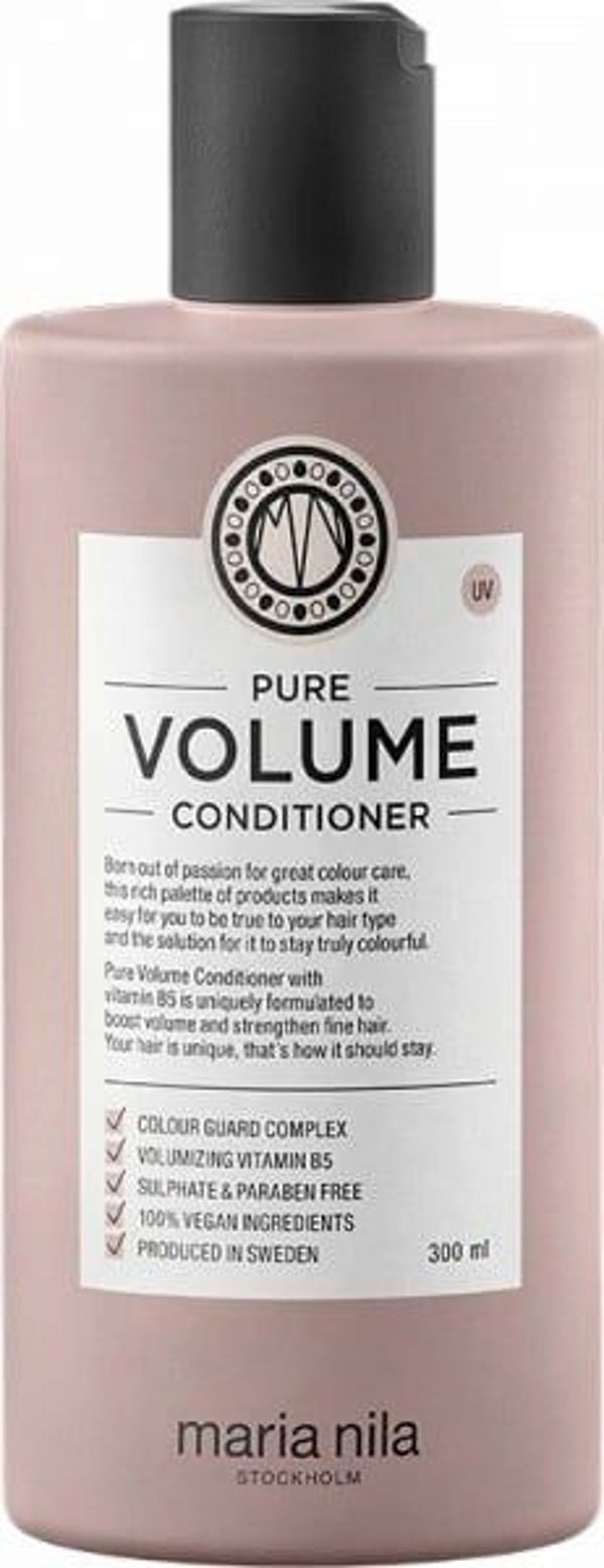 Maria Nila Pure Volume Conditioner, Conditioner Όγκου για Κάθε Τύπο Μαλλιών, 300ml