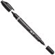 Μαρκαδόρος DURA-INK Dual Tip, 0.7 MM, Μαύρο