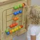 Masterkidz Εκπαιδευτικός Πίνακας Τοίχου Beads Maze 8404825 - Ξύλινο Παιχνίδι Δεξιοτήτων για Παιδιά