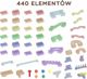 Masterkidz STEM Board Σετ Κατασκευών 440 Τεμάχια - Εκπαιδευτικό Παιχνίδι Δημιουργίας ME15143