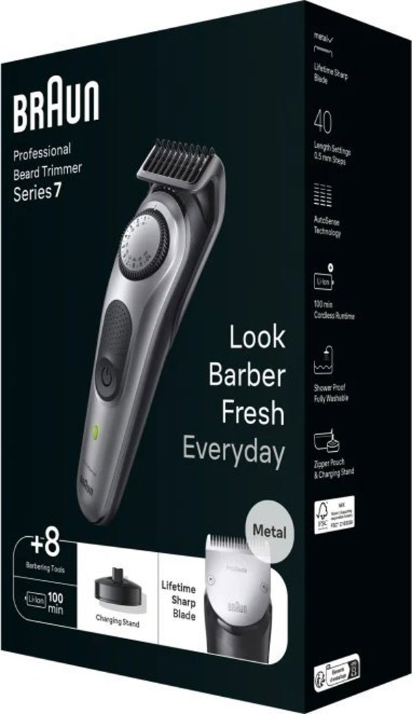 Κουρευτική μηχανή Braun BEARD TRIMMER BT7420 BRAUN