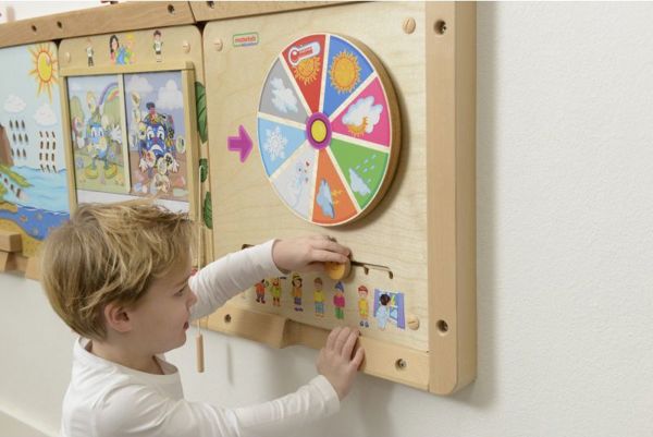 Masterkidz Εκπαιδευτικός Πίνακας Καιρού