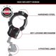 MasterLock Master Lock Street Cuff with Key long 8290EURDPRO