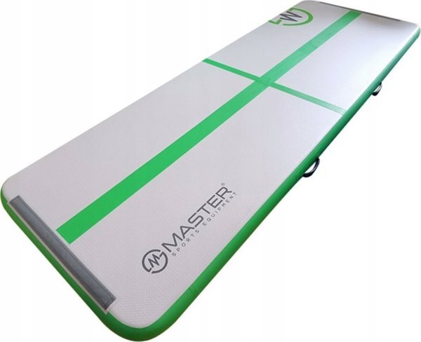Master Φουσκωτό Στρώμα Γυμναστικής MAS-B860, 300x100x10 cm, Πράσινο