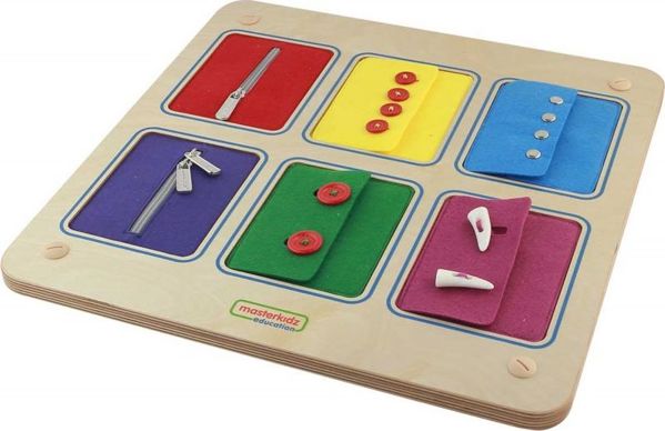 Masterkidz Γράφημα τοίχου Κλειδαριές ανοίγματος και κλεισίματος Κουμπιά ολίσθησης Masterkidz 8404828 6955920012524