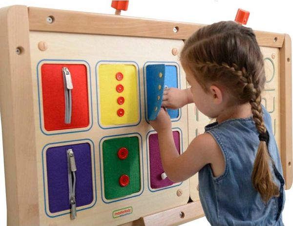 Masterkidz Γράφημα τοίχου Κλειδαριές ανοίγματος και κλεισίματος Κουμπιά ολίσθησης Masterkidz 8404828 6955920012524