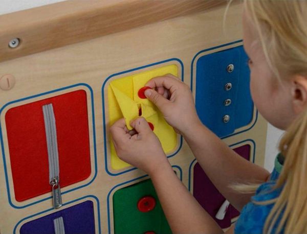 Masterkidz Γράφημα τοίχου Κλειδαριές ανοίγματος και κλεισίματος Κουμπιά ολίσθησης Masterkidz 8404828 6955920012524