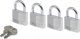 MasterLock Master Lock Padlock 4 pcs. Set (40mm) 9140EURQNOP